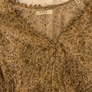 Doen Flower Print Dress